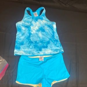 Lands’ End tankini girls